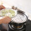 Stainless Steel Steaming Rack Round Three-Legged 22 cm 5