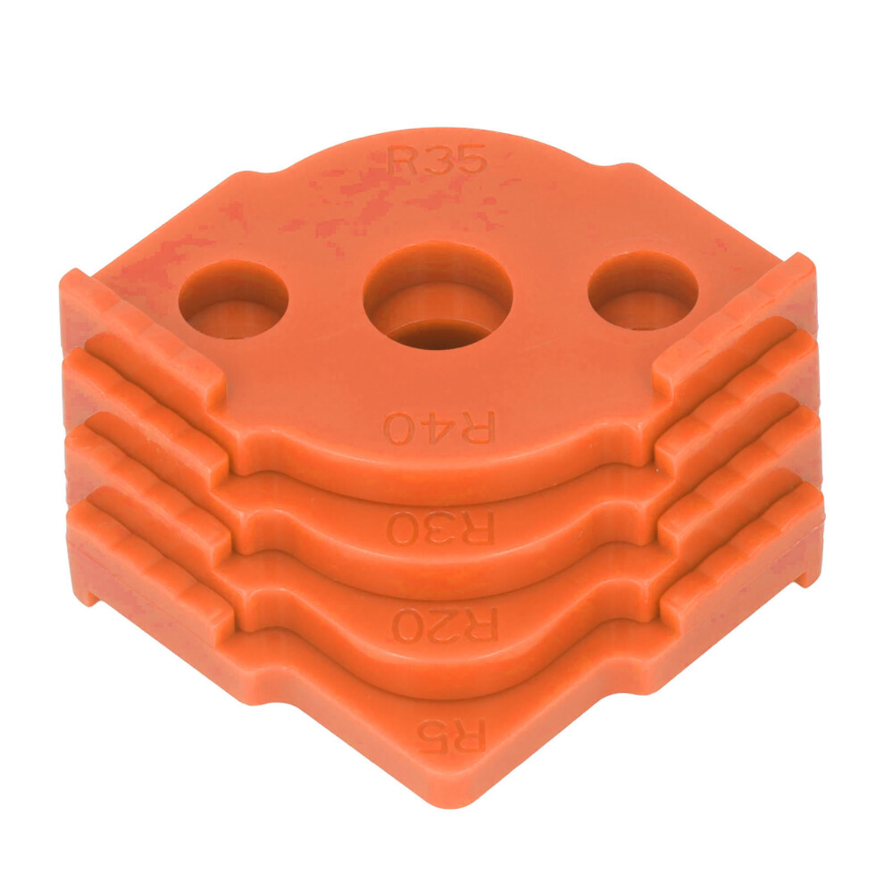 4 Pcs Radius Jig Router Template ABS