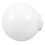 FRCOLOR Acryl-Globuslampenschirm rund 1er-Pack 5