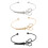 Vriendschapsarmbandjesset voor dames, 3 stuks 5