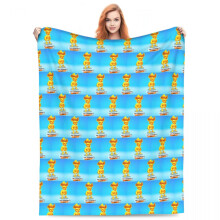 Couverture en flanelle Stumble Guys (motif anime) 40 x 30 pouces