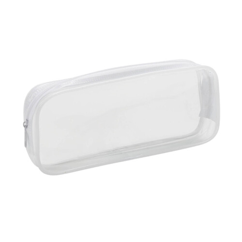 Gennemsigtigt penalhus med lynlås til studerende og