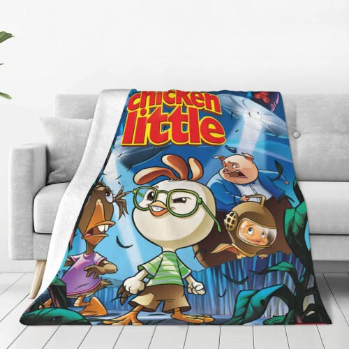 Couverture en peluche Chicken Little 50x60 pouces