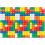 Fröhlichen Geburtstagsbanner mit bunten Bausteinen (1 Packung) 1