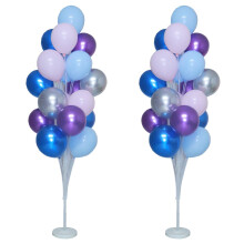 Leesoot vloerballonkolomset blauw paars2 sets