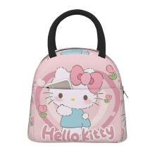 Hello Kitty isolierte Lunchtasche mit Vordertasche (1 Stück)