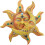 Targa murale celeste Sole e Luna, 30 cm 1