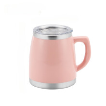 Taza de café con aislamiento al vacío de 500 ml, acero inoxidable