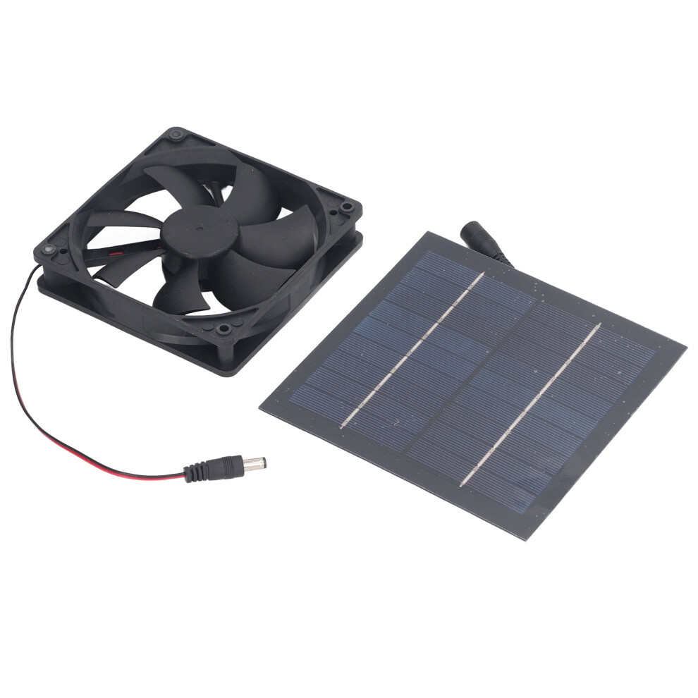 Solar Exhaust Fan Kit 20W Ip65 For Pet Houses 7340572196828