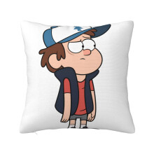 Gravity Falls -tyynyliina, jossa vetoketju ja erittäin pehmeä päällinen, 18 x 18 tuumaa