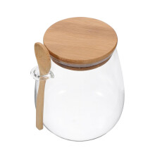 Tarro de cristal para almacenamiento en la cocina, 1000 ml.