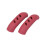 Silicone Pot Handle Cover Heat Insulation Red 2PCS 1