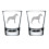 Rhodesian Ridgeback Schnapsgläser, 2er-Set, 50 ml 1