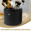 Porte-Pinceaux PU Noir Couvercle Voyage 4