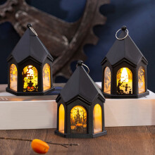 Halloween tekvicová dekorácia s LED sviečkami