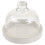Ceramic cake plate with glass dome 1 piece 1