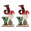 Conjunto de letras de Natal de madeira para decoração (2 peças) 1