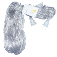 Łańcuch świetlny LED Netto 59x59 cali 96 świateł żółty