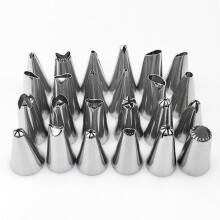 Sprutmunstycken Silver 24 st