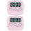 Digitaler Timer Countdown Stoppuhr 2 Stück Pink 1