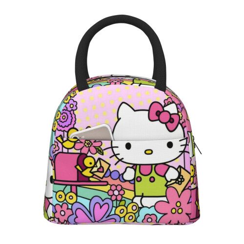 Hello Kitty isolert matpose med frontlomme, 1-pakning