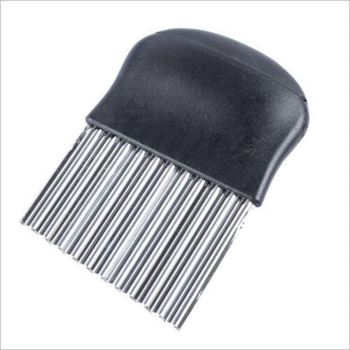 Nerezový vlnitý kráječ brambor, 1 kus