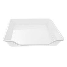 Plateau de service en mélamine pour fruits et desserts (1 pièce)
