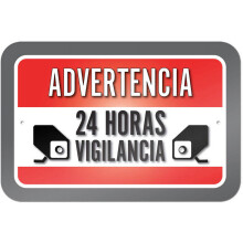 Advertencia vigilancia24horas señal en español