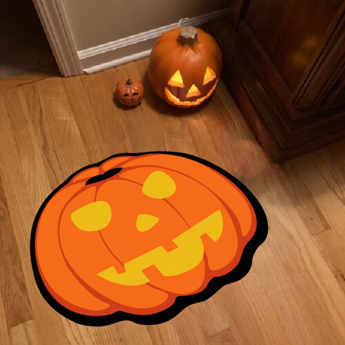 Halloween pompoen deurmat antislip vloermat