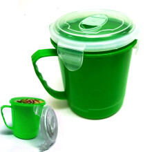 Mug Anraith Micreathonnáin le Clúdach Aerála Plaisteach 30.5oz