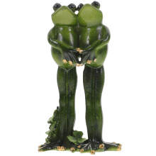 Žaba Ornament Záhradná dekorácia Vonkajší stôl Socha