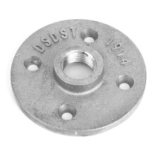 DN15 1/2" Flange Base 4-Hole Pack 10