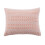 Levtex Home Pippa διακοσμητικό μαξιλάρι βαμβακερό δαντελένιο ροζ λευκό 1