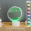 Lampe de sable Kafsov3D RGB à intensité variable, veilleuse USB 1