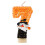 White Spooky Ghost Cake Candle Halloween 1 Piece 1