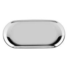 Nordic stainless steel storage tray silver S