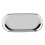 Nordic stainless steel storage tray silver S 1