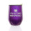 Ποτήρι κρασιού χωρίς στέλεχος με καπάκι royal purple 16oz 1