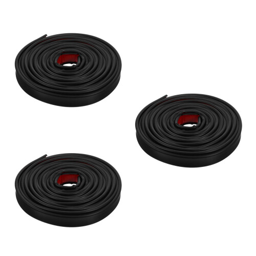 Bande De Autocollante Tpe Noir Pour Bordure