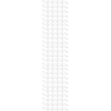 125Pcs Strong Silver Iron Climbing Plant Fixing Buckle for Garden Use