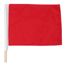 1Drapeau Main Rouge Visibilité Pour Arbitre Trafic