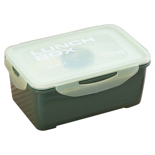 Kitchen Lunch Box Portable Sealed Heatable1Piece