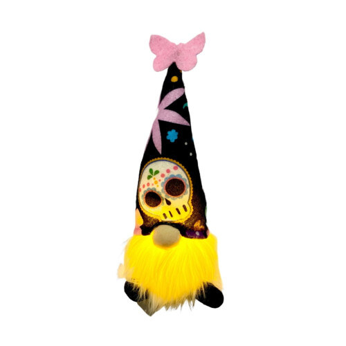 Halloween Gnome LED-pehmokääpiökoriste 1 kpl
