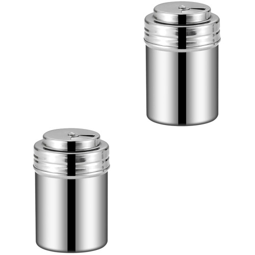Pot à épices en acier inoxydable (2 pièces)