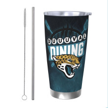 Gobelet isotherme Jaguars en acier inoxydable 304, 590 ml (20 oz).