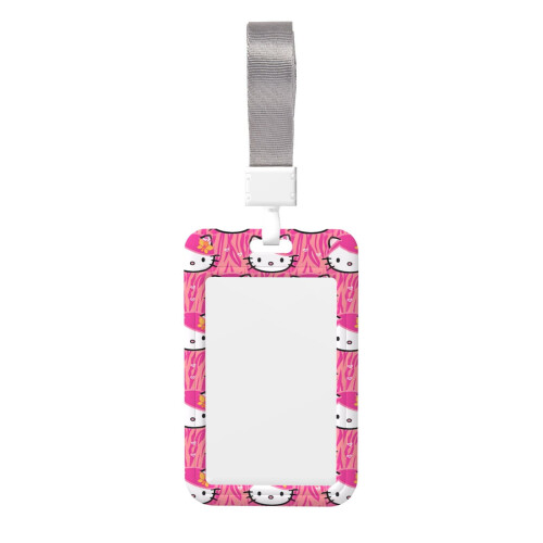 Θήκη για κορδόνι Hello Kitty κάθετη 2,5x4 ίντσες