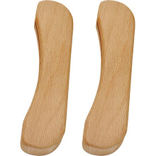 Houten antisliphandvat voor deksels van kookpannen (2 stuks)