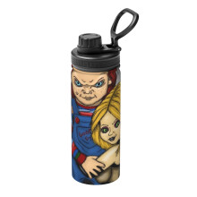 Ensemble de 3 bouteilles isothermes Chucky en acier inoxydable