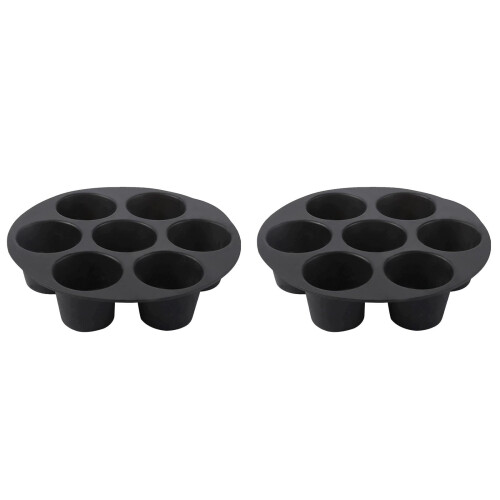 Roues de support pour coupe-bordures noires (2 pièces)