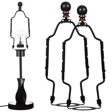 Support de lampe amovible en fer (2 pièces)
